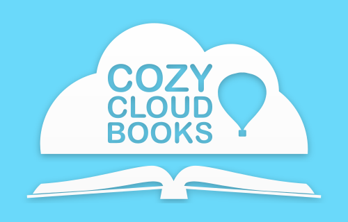 Cozy Cloud Books logo design
